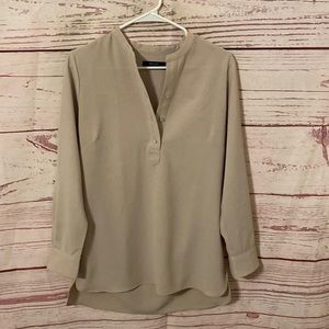 Brass button-up tunic